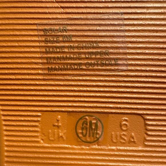 Beach by Matisse Solar Platform Sandal in Orange Size 6M - Picture 8 of 8